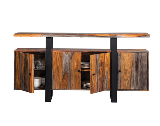 Jamestown Live Edge Gray Sheesham Dining Server
