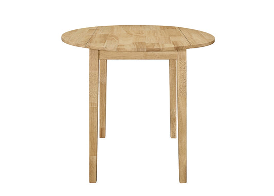 Karin Natural Finish 3 Piece Round Dinette Set