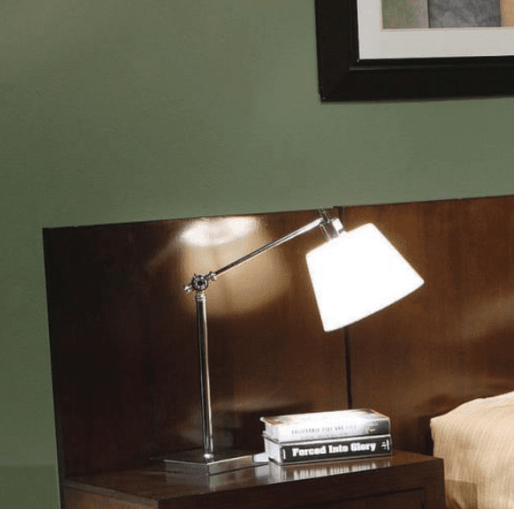 Jessica Platform Bed Nightstand Back Panels