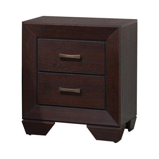 Holt Collection Shabby Chic Style 2 Drawer Nightstand
