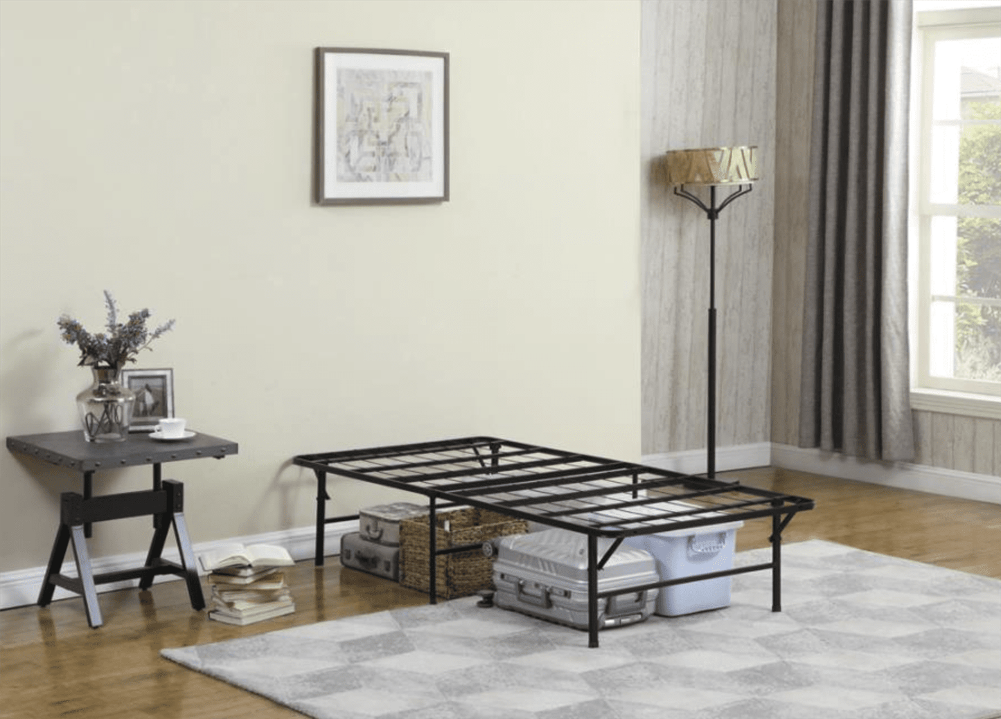 Waldin Folding Platform Bed Frame - Twin Size