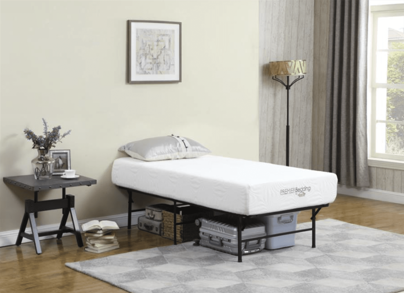 Waldin Folding Platform Bed Frame - Twin Size