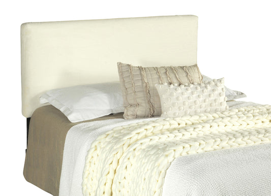 Gigi Twin Size Ultra Plush Faux Fur Headboard in Ivory