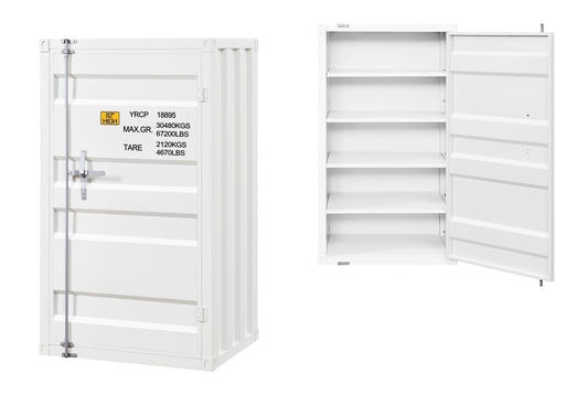 Cargo Collection 5 Compartment Chest in White