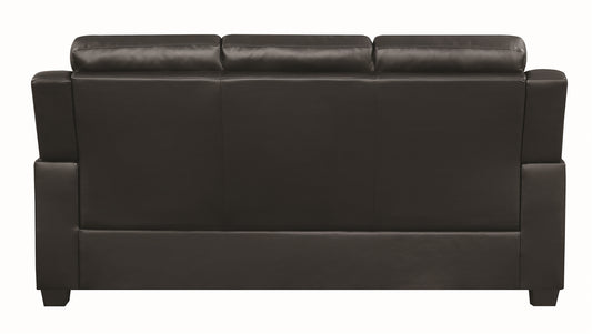 Finley Tufted Upholstered Sofa Black