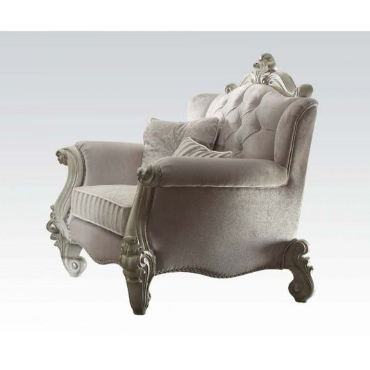 Versailles Traditional Button Tufted Chair