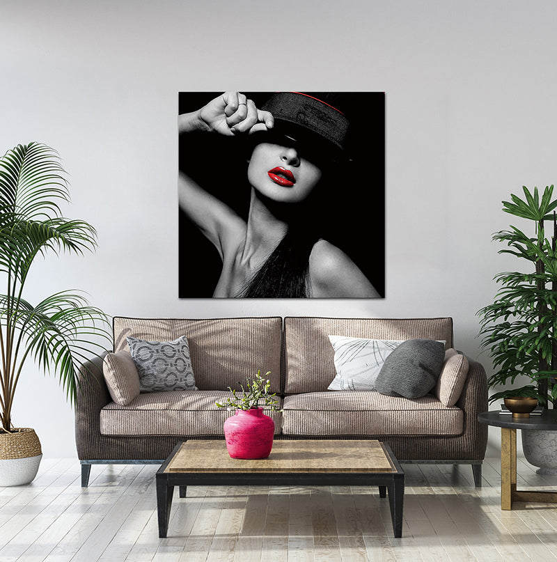 Oppidan Home "The Paige Girl" Acrylic Wall Art 40"H X 40"W