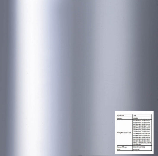 Dalia Modern Chrome U-Shape Coffee Table