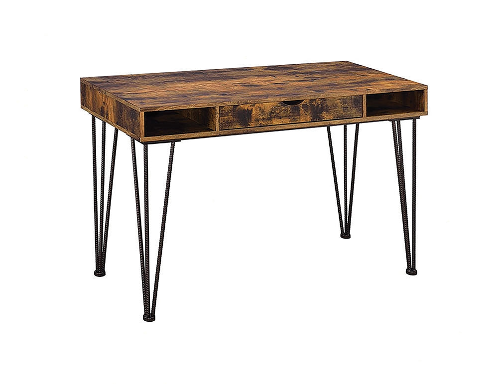 Margo Antique Nutmeg & Bronze Writing Desk