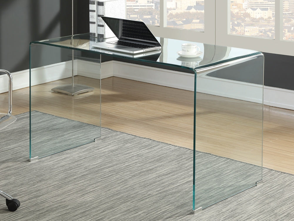 Highsmith Modern Glass Writing Desk