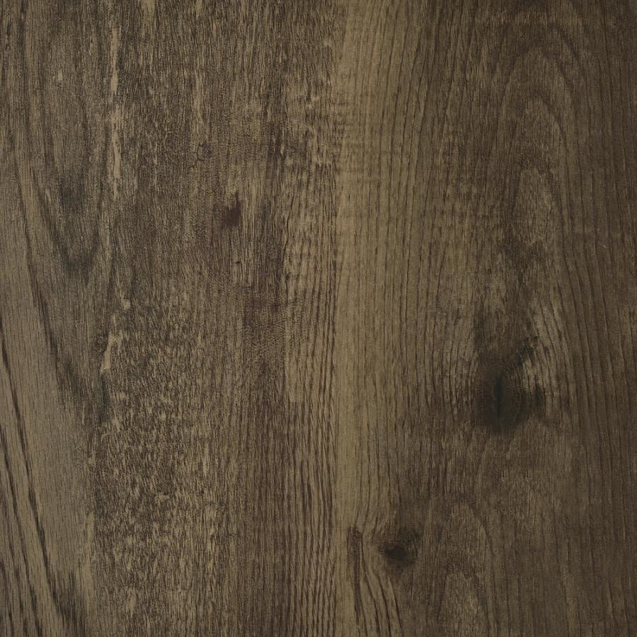 Analiese 3-Drawer Writing Desk Antique Nutmeg And Black