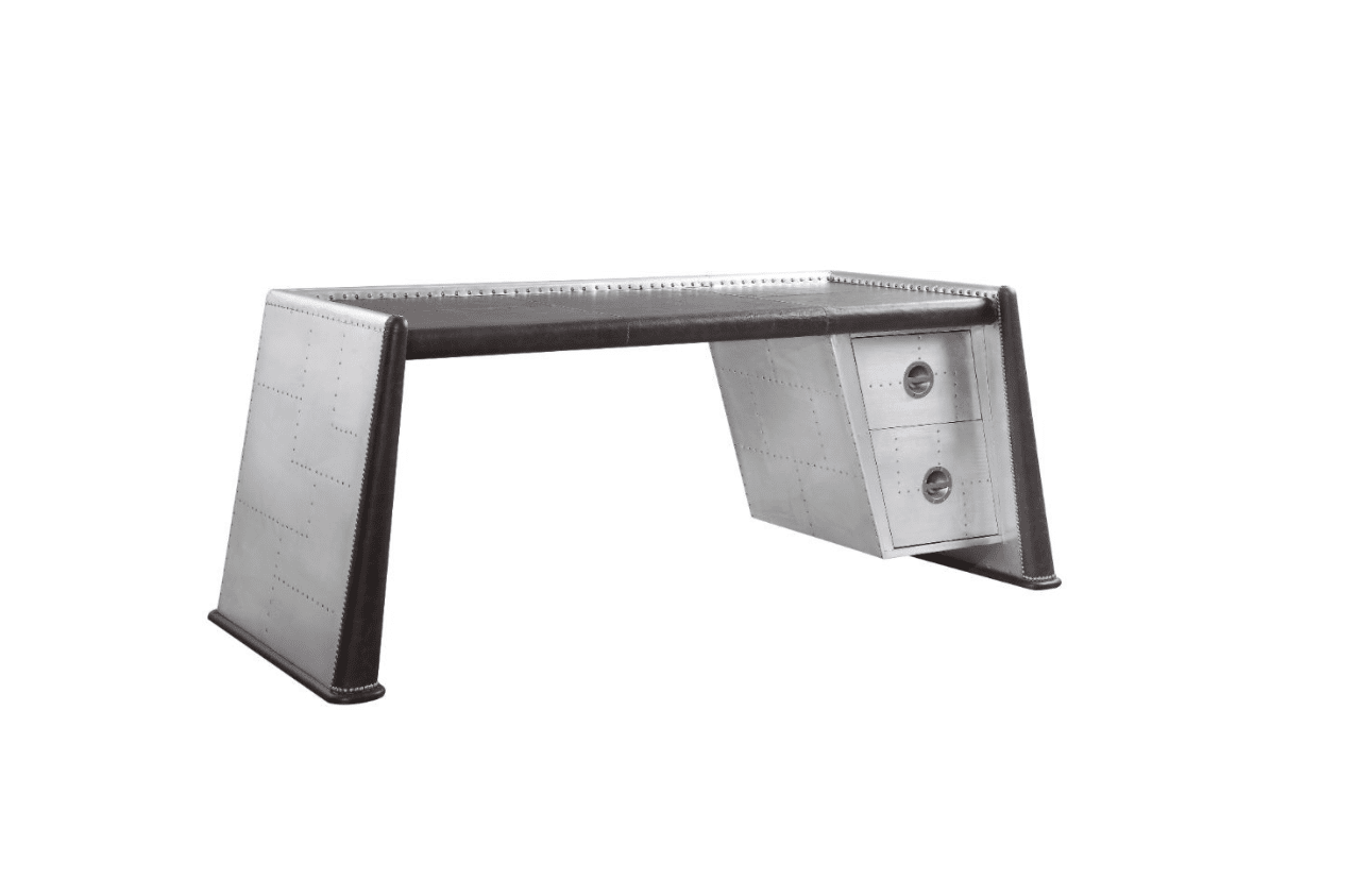 ACME Brancaster Modern Aluminum Desk - 92855