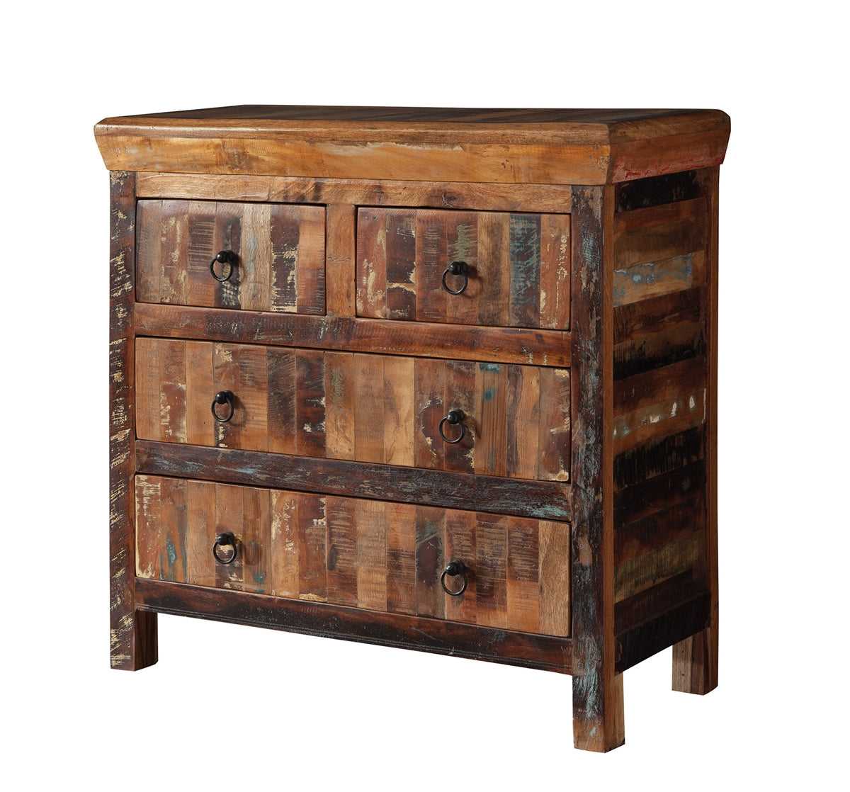 TK Rustic Cabinet in Reclaimed Wood Finish