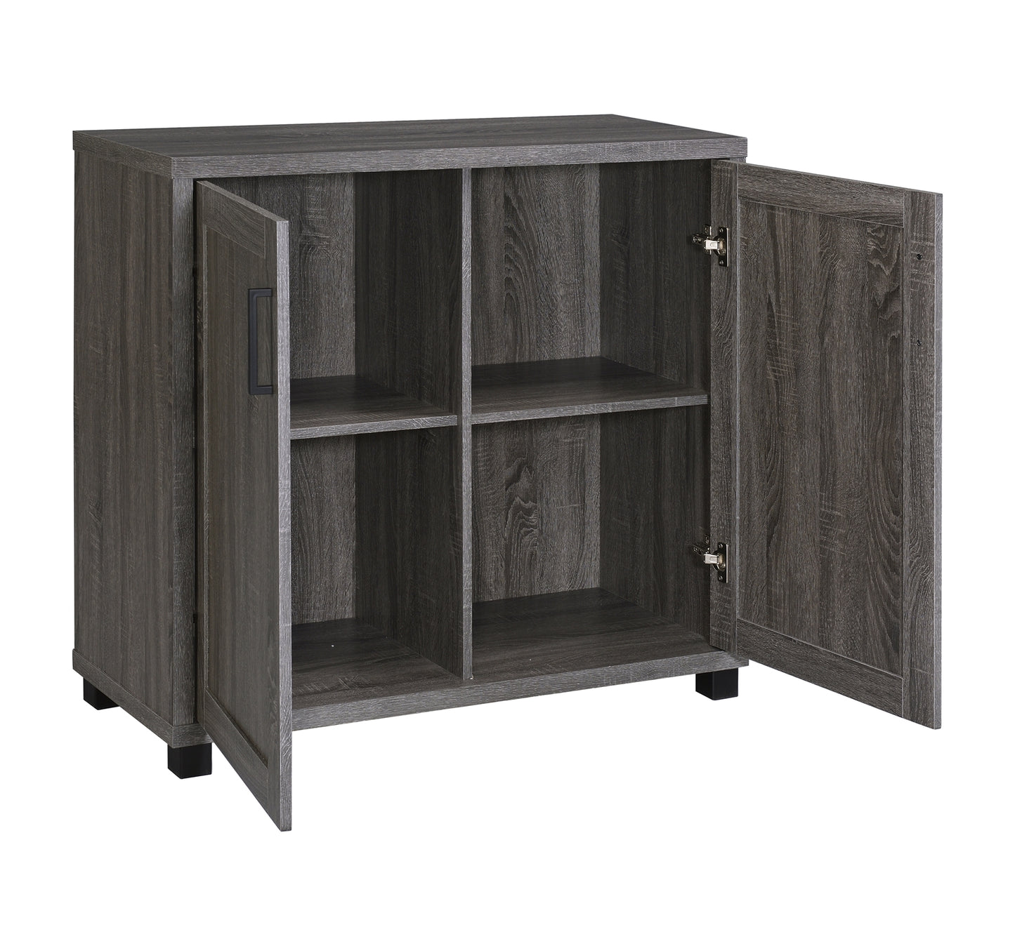 Weathered Gray Finish Accent Cabinet - Coaster 951046