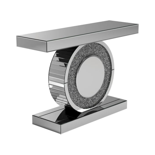 Rectangular Console Table Silver