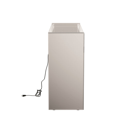 Issac II Luxe Silver Console Table