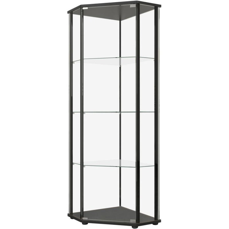 Modern Corner Curio Cabinet