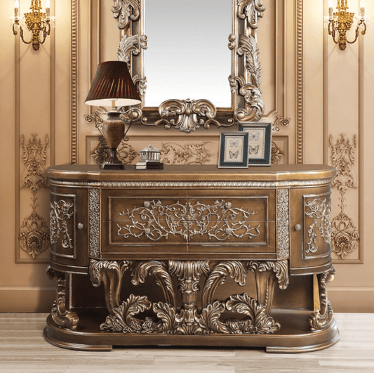 Constantine Grand Baroque Style Dresser in Bronze