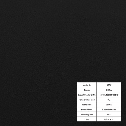 Hunter Modern Black Adjustable Bar Stool