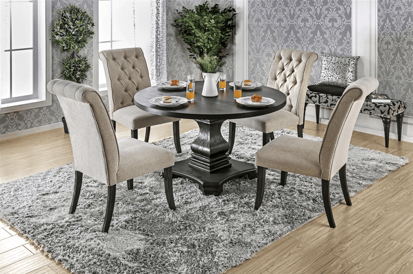 Nerissa 5 Piece Dining Set