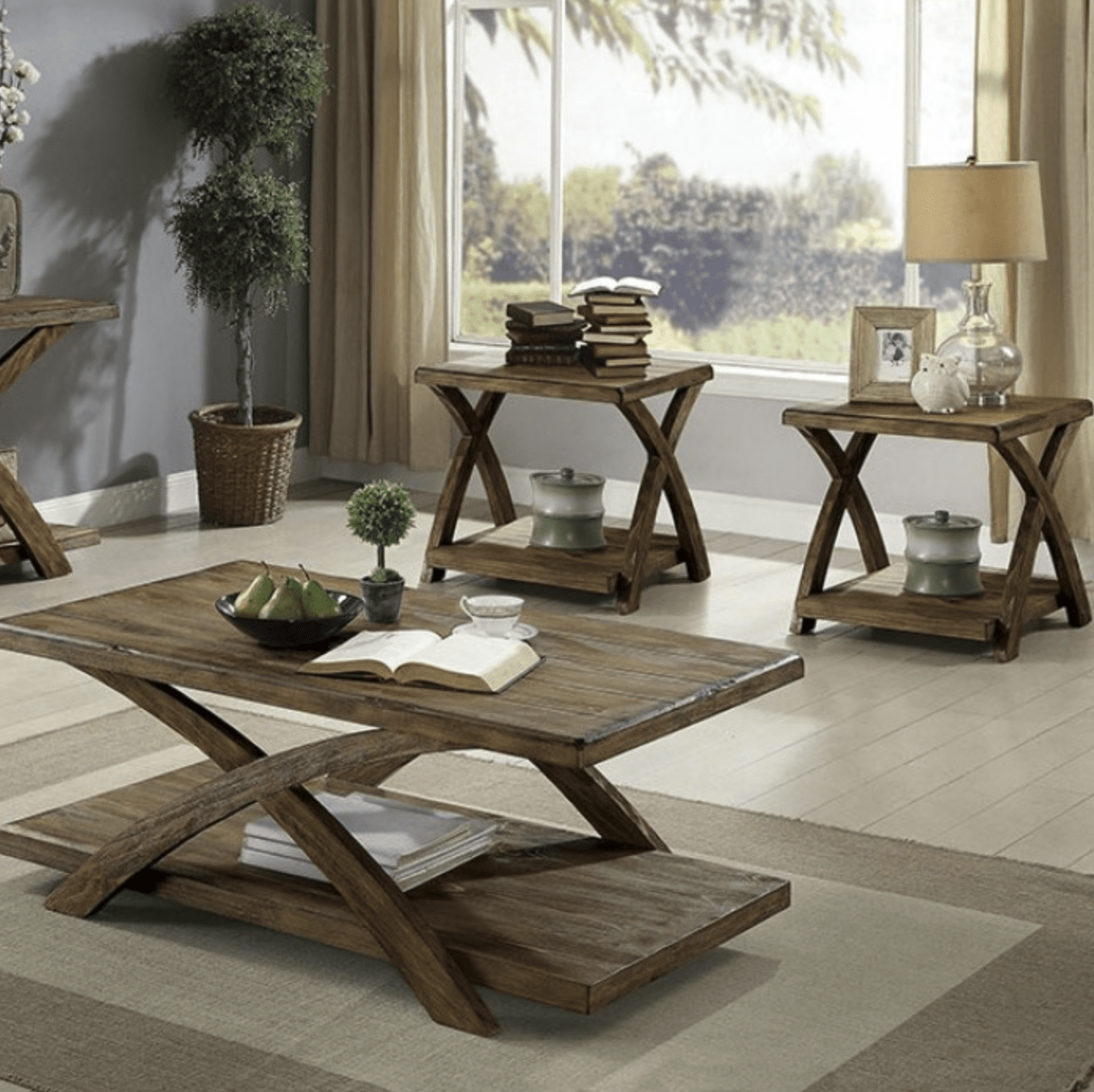 Bryanna 3 Piece Accent Table Set