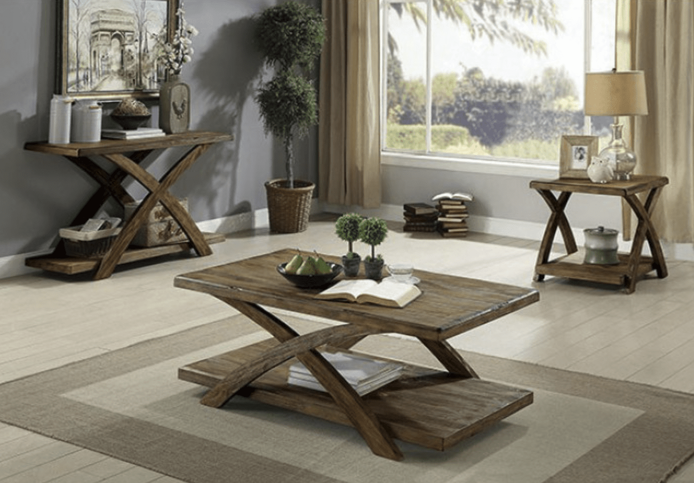 Bryanna 3 Piece Accent Table Set