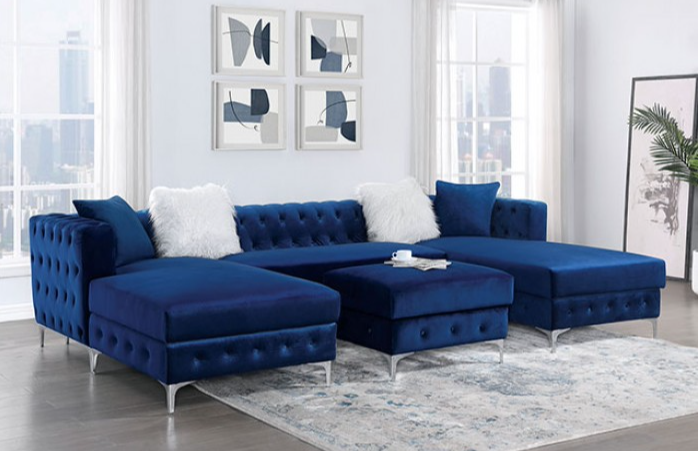 Ciabattoni Transitional Sectional in Navy