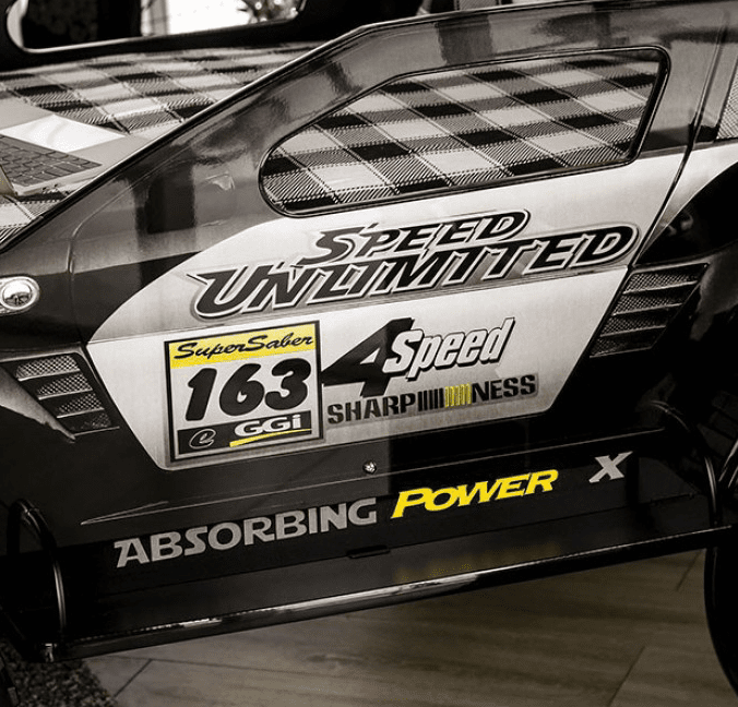 Speed Jump Off-Road Car Bed