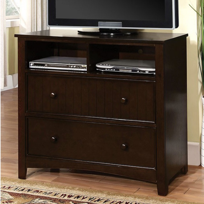 Omnus Espresso Finish Youth Media Chest