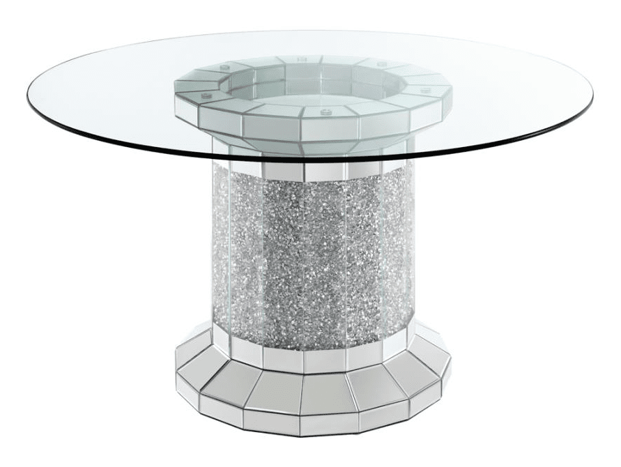 Marilyn 5PC Round Glam Dining Set