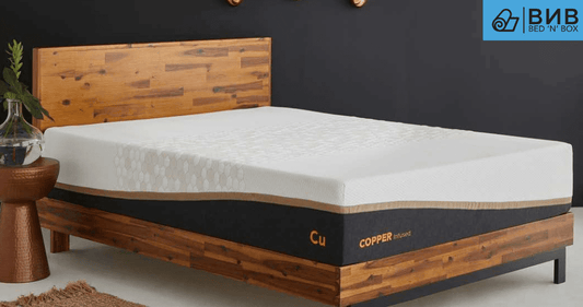 American Bedding 12" Copper Infused Hybrid Mattress - Medium