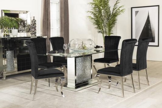 Marilyn 5PC Rectangular Glam Dining Set