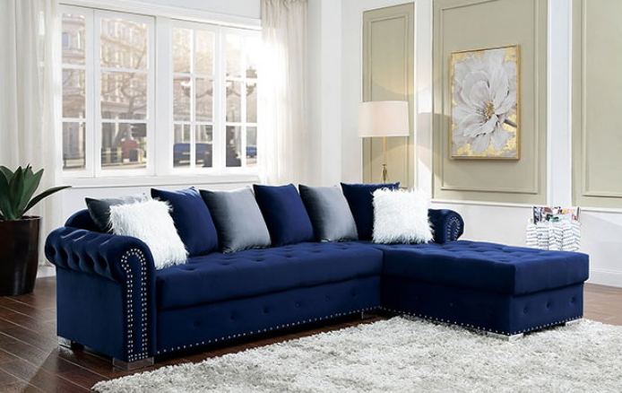 Glam sectional best sale