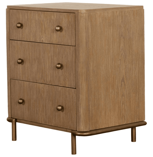 Arini 3-drawer Nightstand Sand Wash