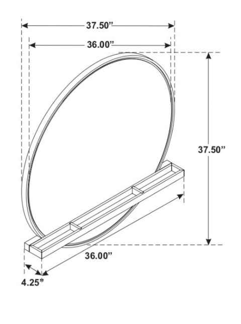 Arini Collection Dresser Mirror