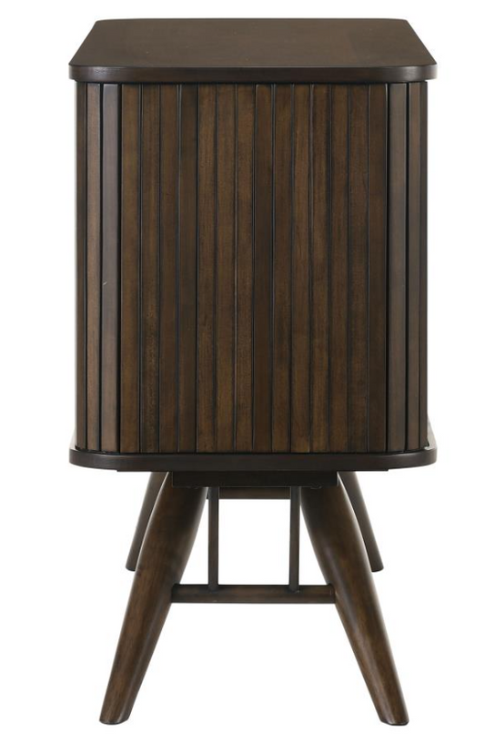 Wes 2-door Rectangular Server Dark Walnut