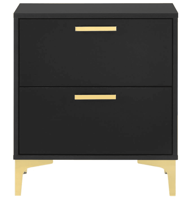 Kendall 2-drawer Nightstand - Black
