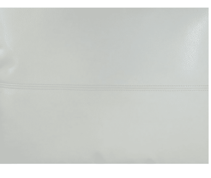 Althea Contemporary Modular Sectional in White with Chrome