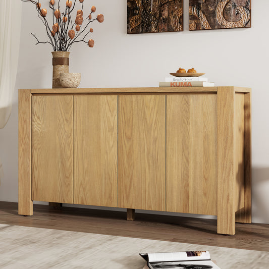 TREXM Buffet Cabinet with Storage - Natural - primary color shot
