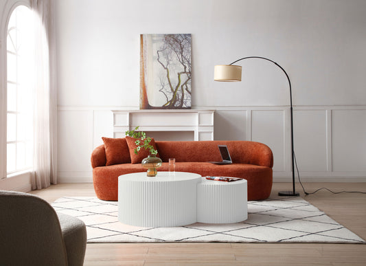White Nesting Table Set of 2 - detail view 5