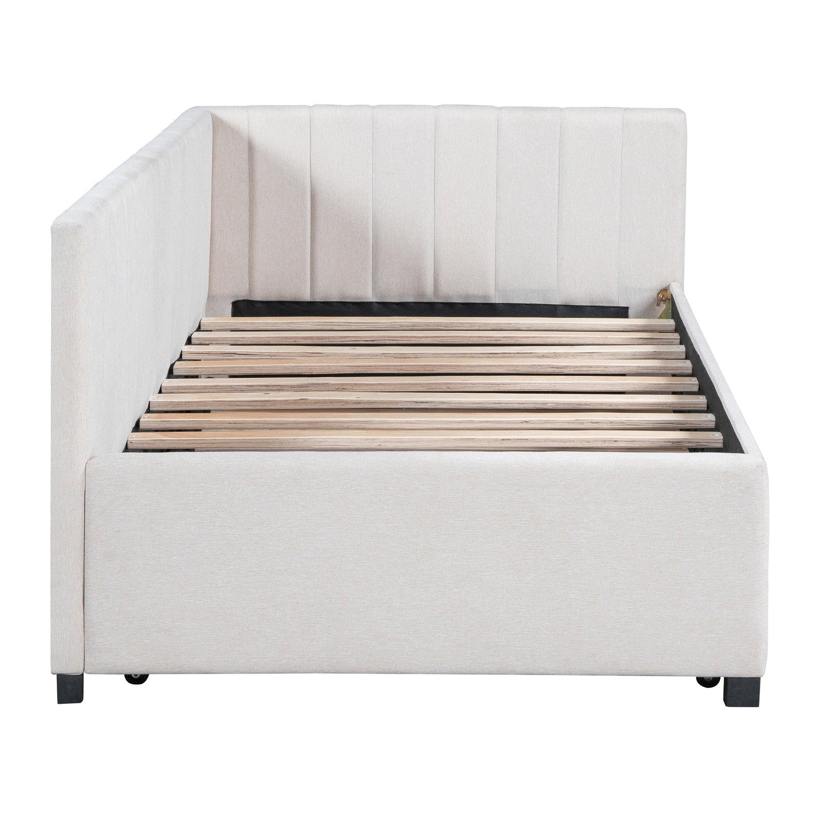 Lavinia Twin Linen Daybed with Trundle