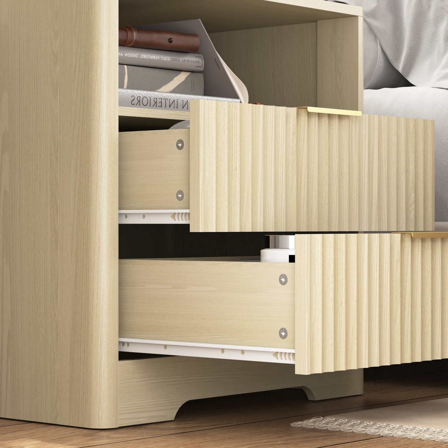 Nightstand with Charging Station - detail view 6