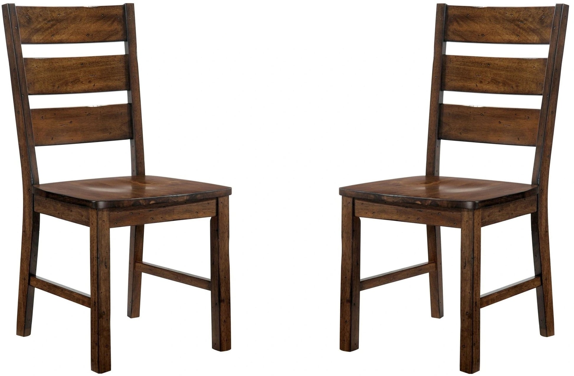 Parker Solid Wood Dining Side Chair Set of 2 , Walnut
