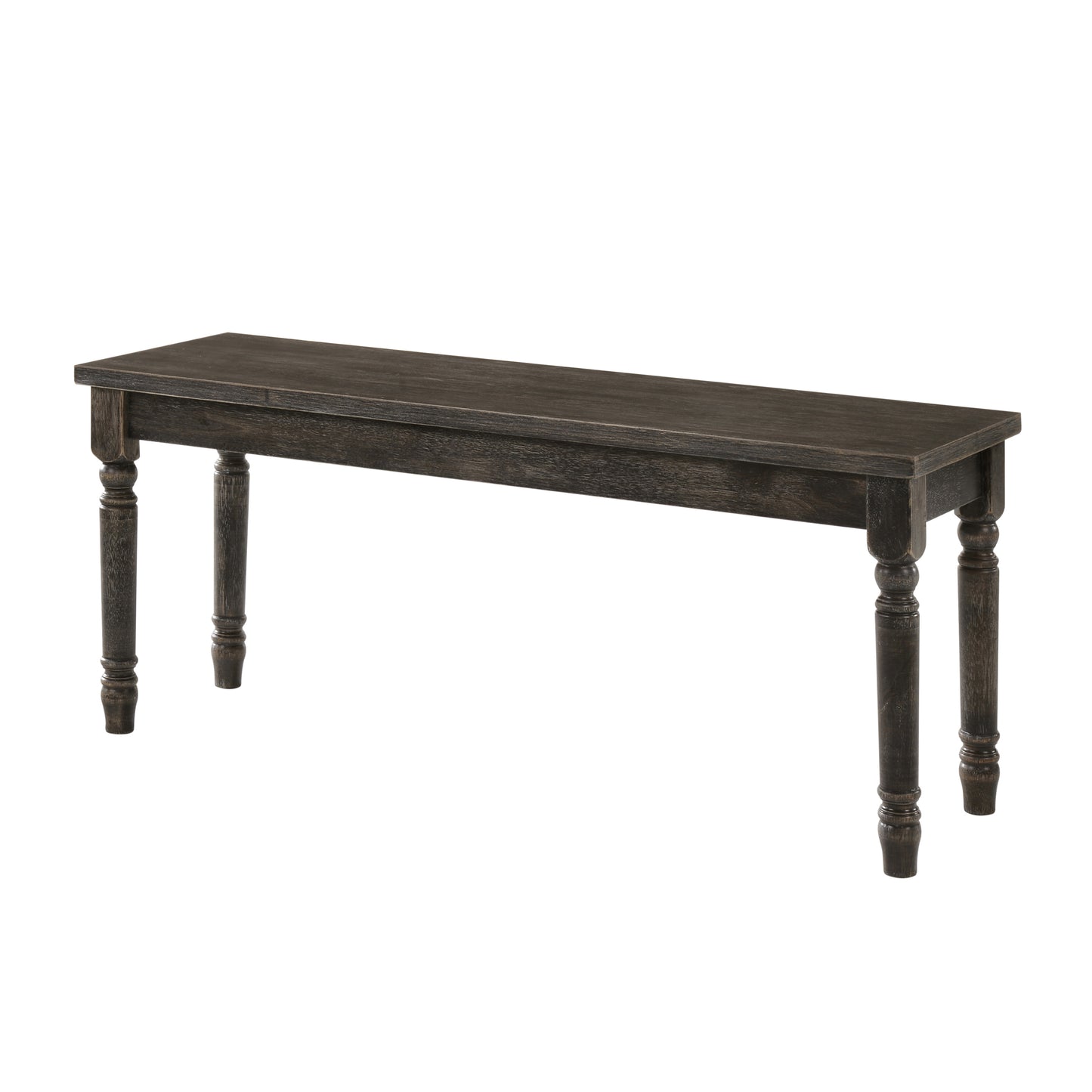Wood Bench – Grey