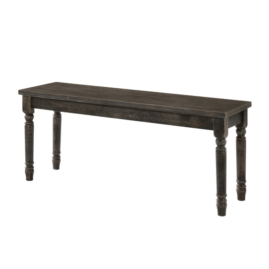 Wood Bench – Grey