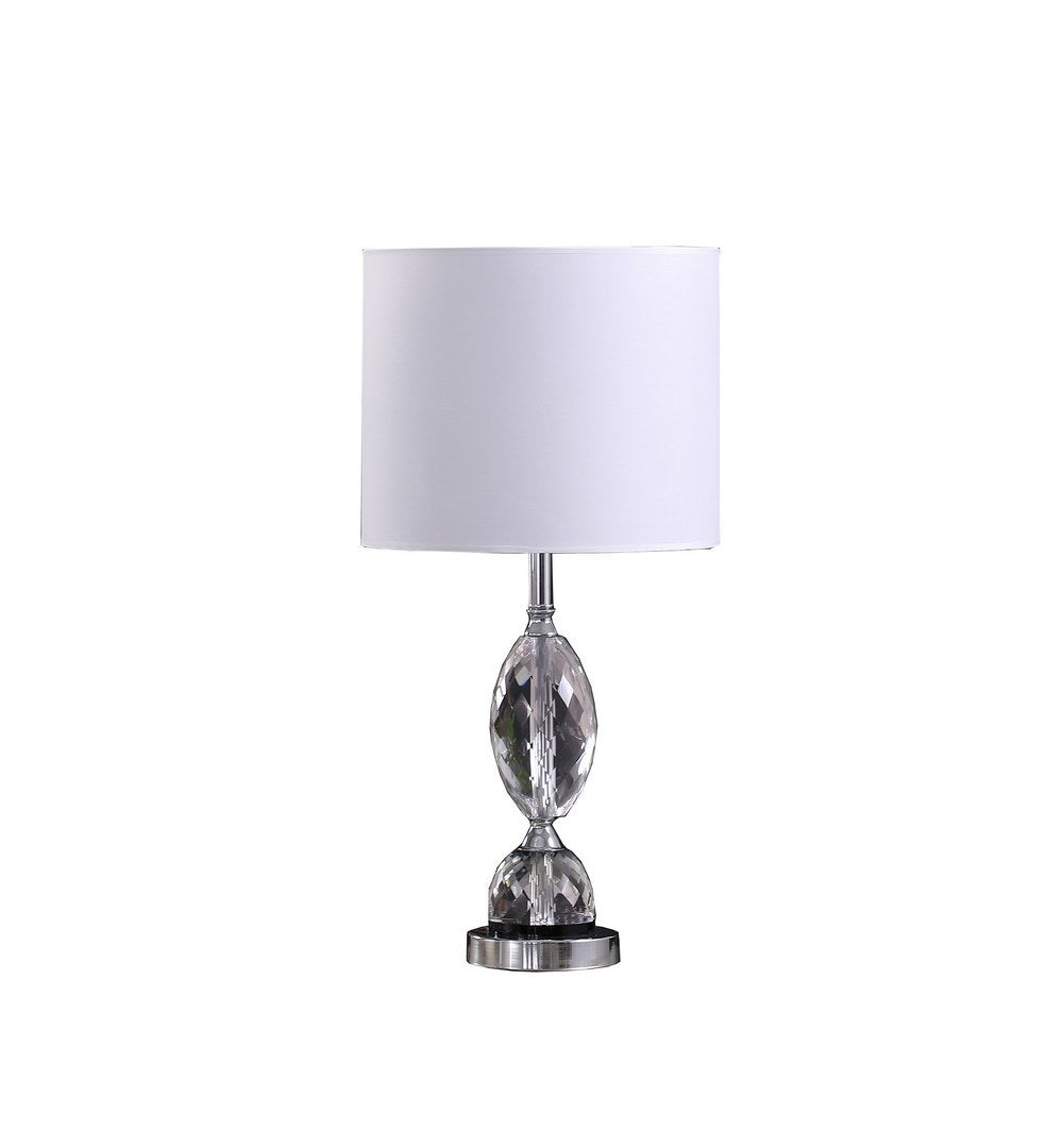 23.75' In Georgia Pear Cut-Crystal Modern Table Lamp