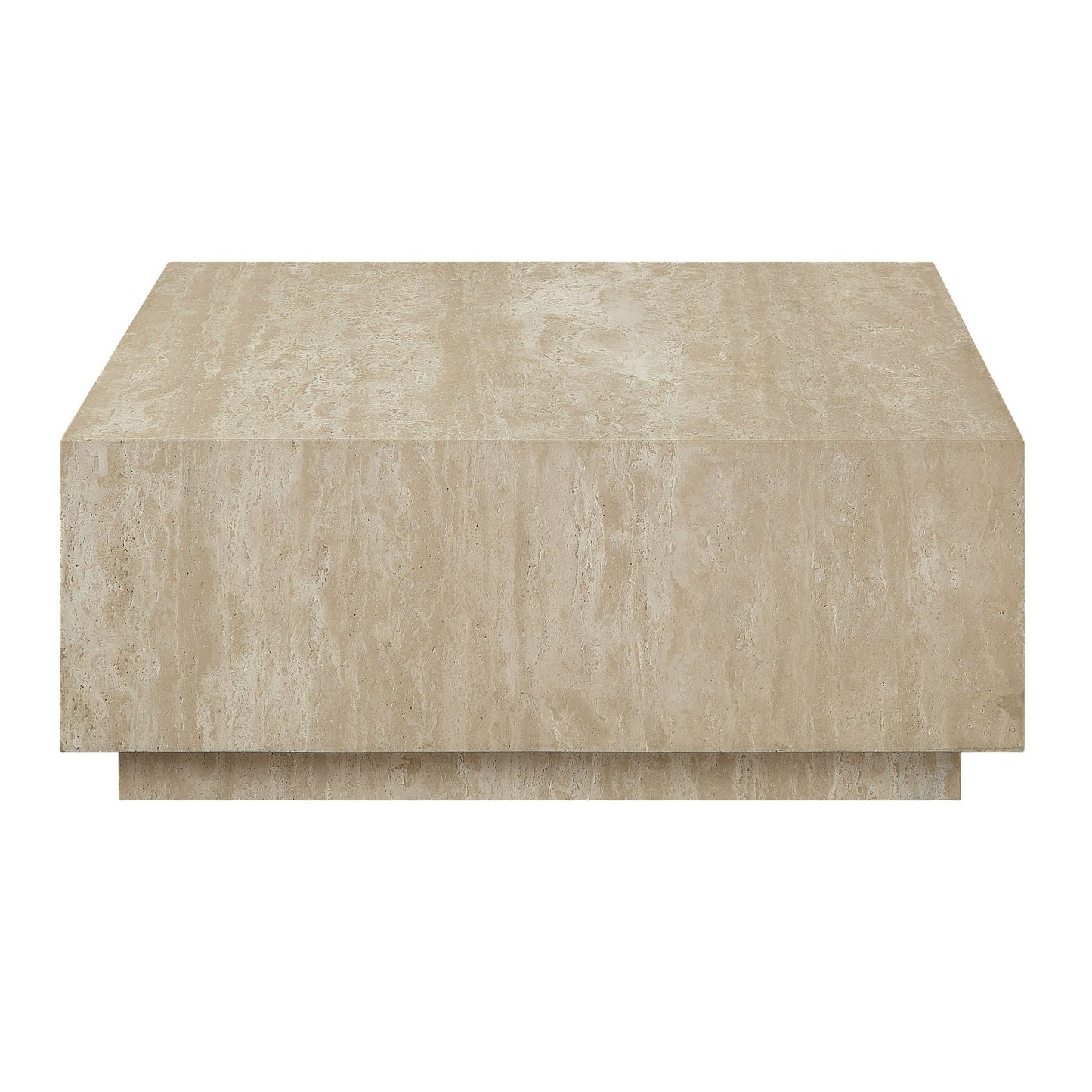 Deon Beige Travertine Coffee Table