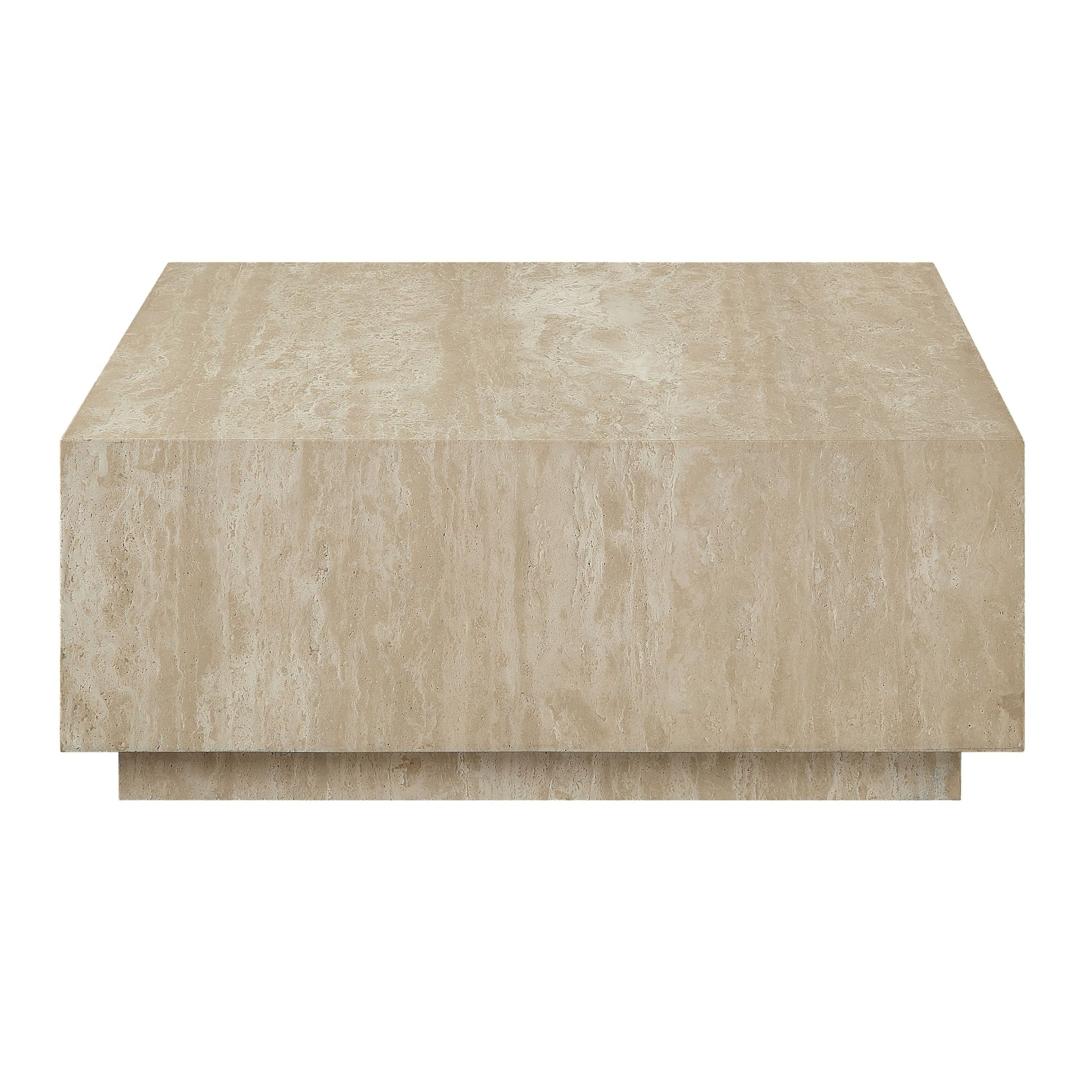 Deon Beige Travertine Coffee Table