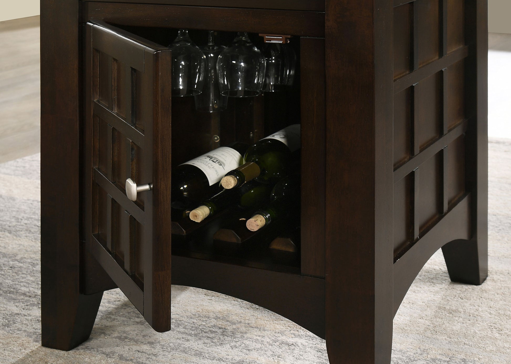 Gabriel 9-piece Square Counter Height Dining Set Cappuccino
