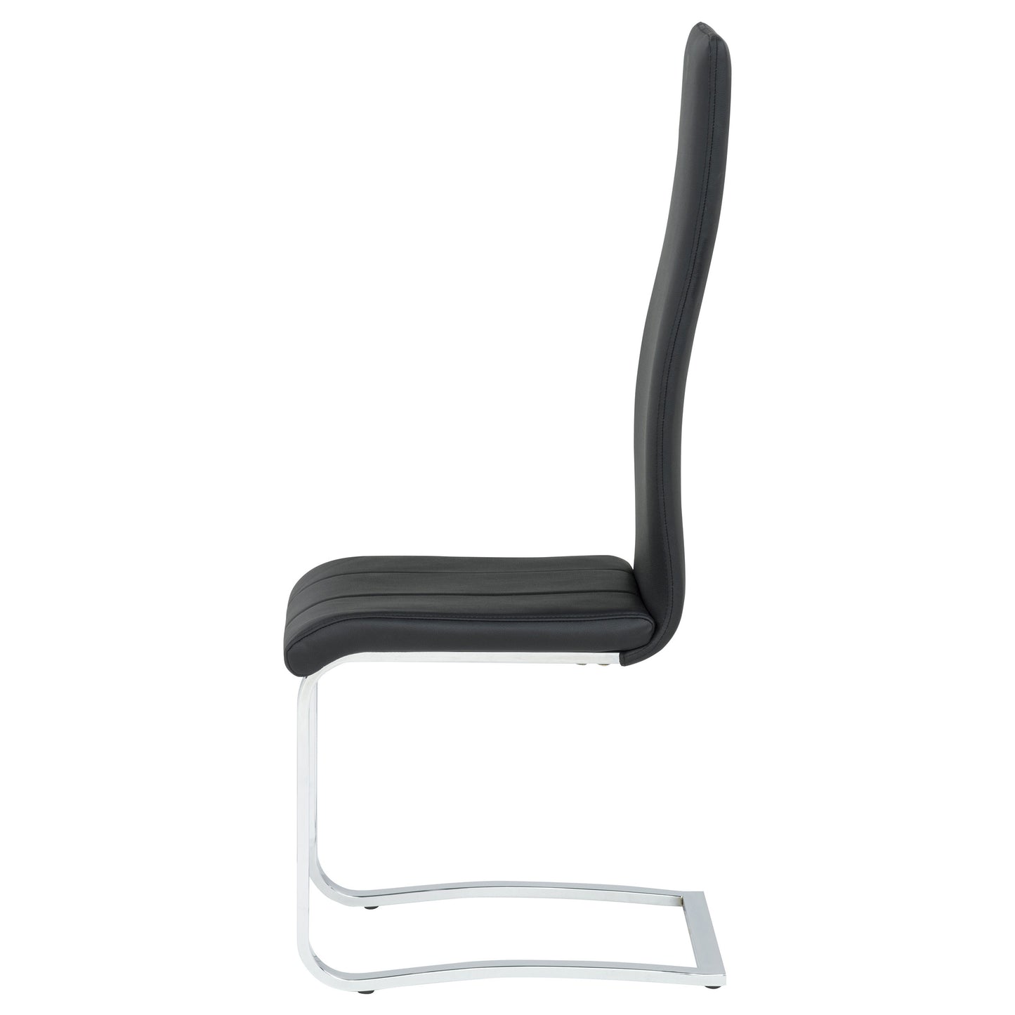 Montclair Upholstered Dining Side Chair Black (Set of 4)